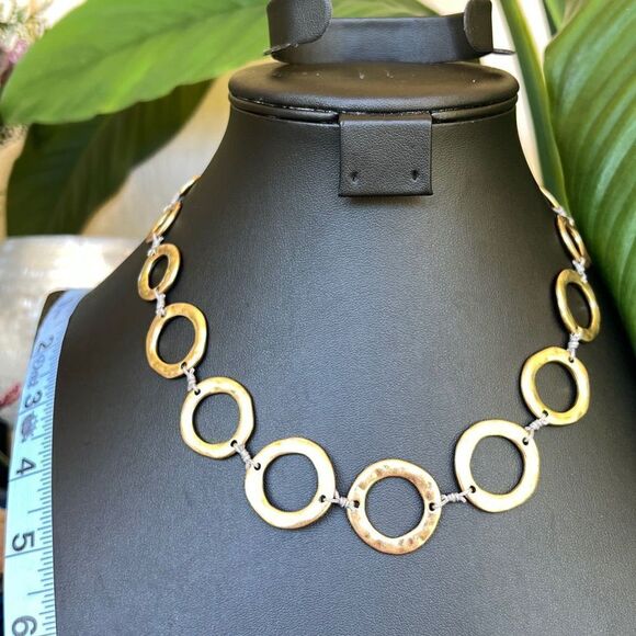 Antiqued Gold Necklace The Sak Jewelry $16ea or bundle 3/ $25 - Picture 6 of 7